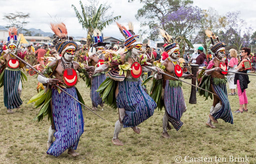 New Year's Day in Papua New Guinea